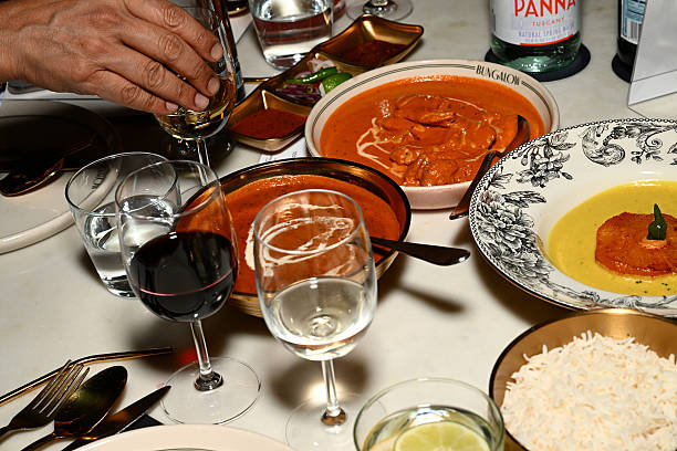 what wine goes with butter chicken illustration