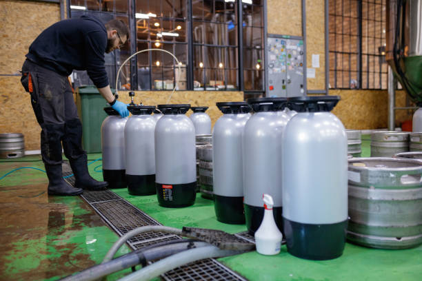 co2 for beer keg illustration