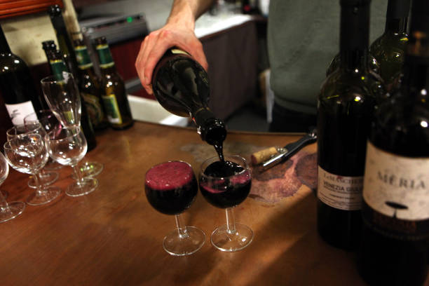 how long opened red wine last illustration