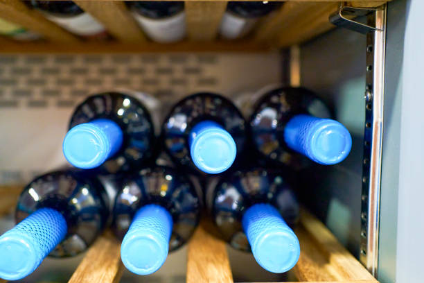 ideal wine cooler temp