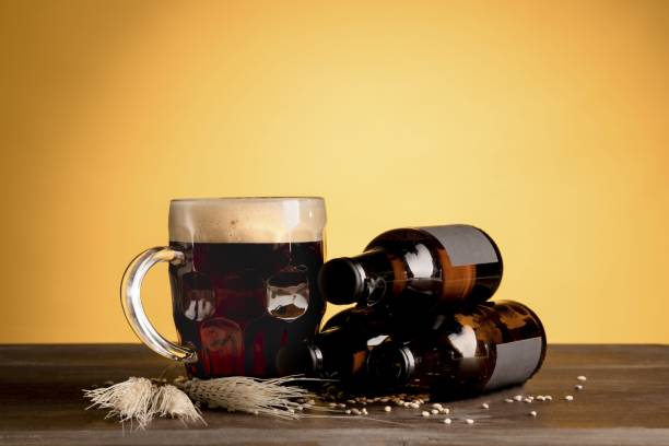 stout beer making kit illustration