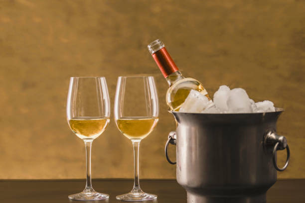 white wine cooler temp illustration