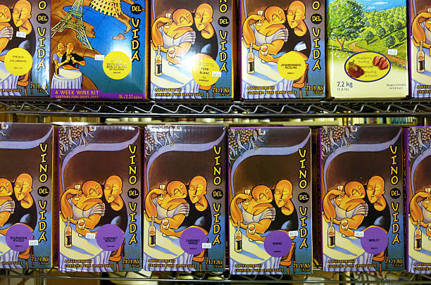 beer and wine making kits illustration