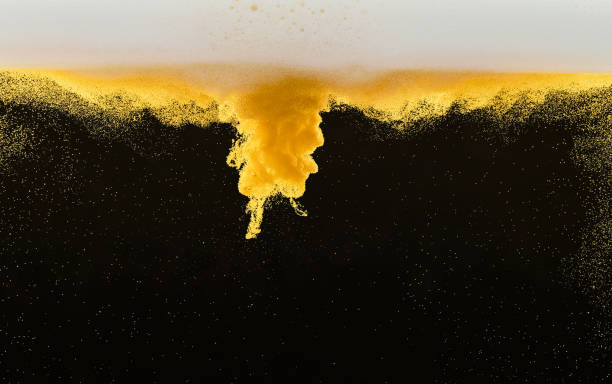 beer coming out of keg foamy illustration