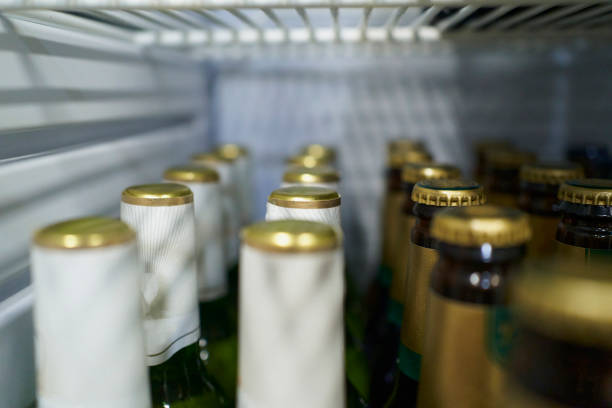 frosted beer mugs in freezer guide