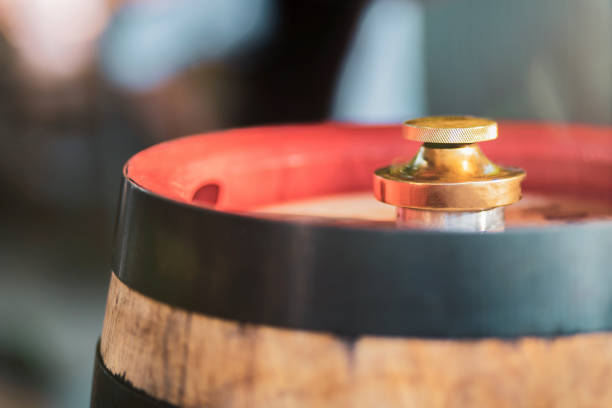 keg and lantern brewery illustration