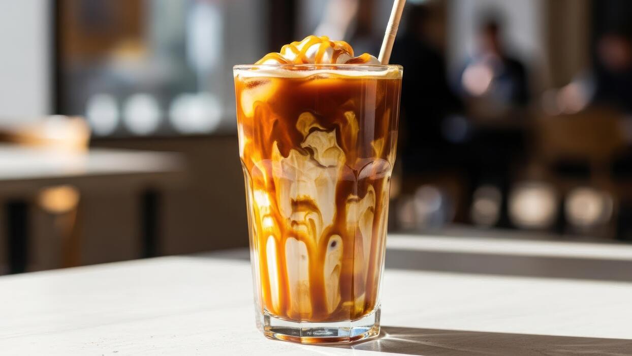 how to make caramel cold coffee info 3