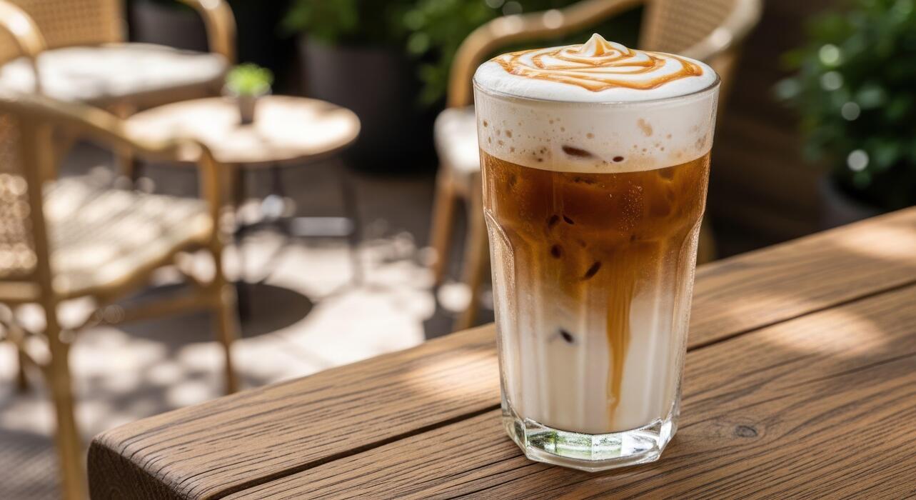 how to make iced coffee foam