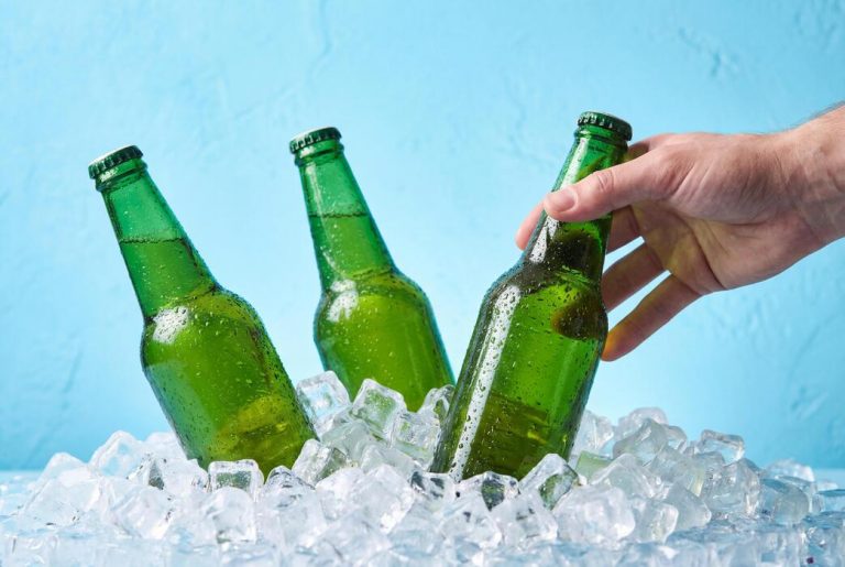 best temp for beer and wine fridge