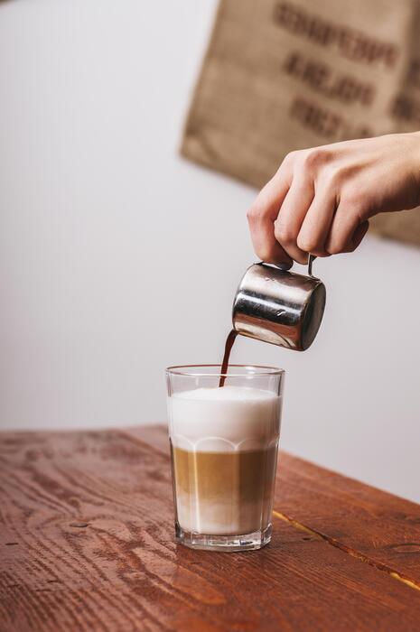 how to froth milk french press